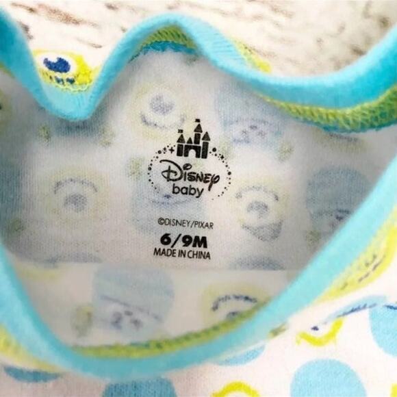 DISNEY Monsters Inc and Mickey Onesie & Romper Sz 6-9M - Picture 5 of 8